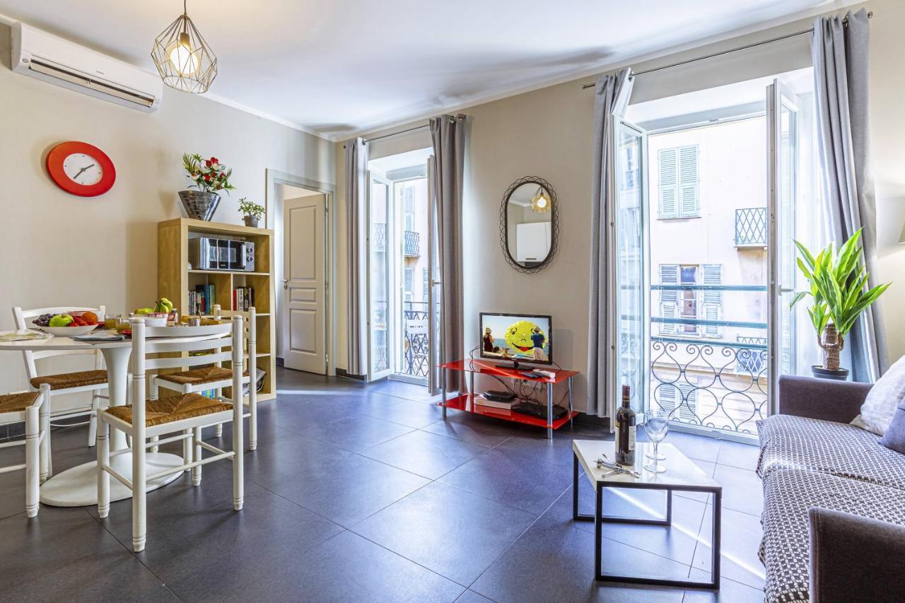 Paradis - Carre D'or 1 - Balcony Sea View Apartment Nizza