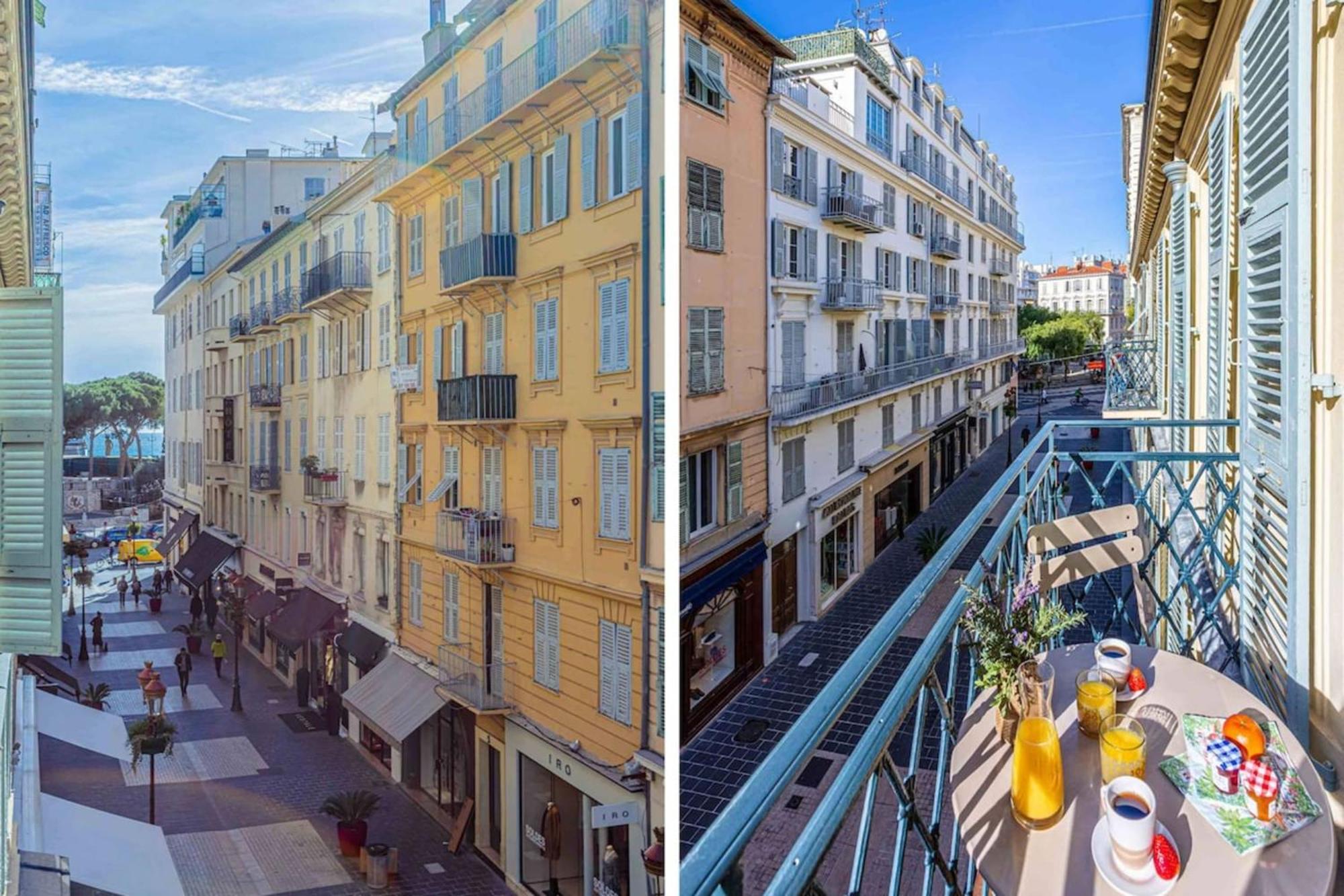 Apartment Paradis - Carre D'or 1 - Balcony Sea View